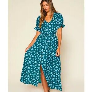 Outerknown Silk Buttondown Dress